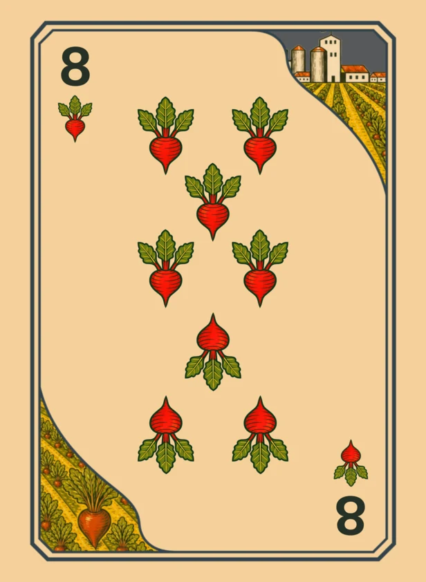 Beet 8 leads
